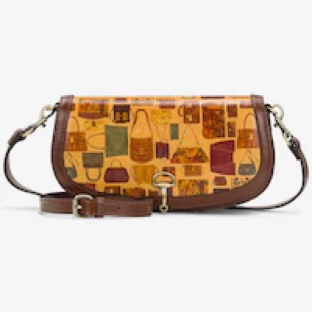 Patricia Nash Leather Crossbody Bag